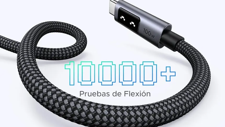Cable USB-C UGREEN con Pantalla LED